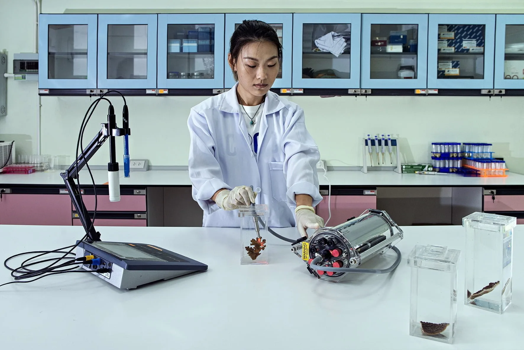 Image of a scientist