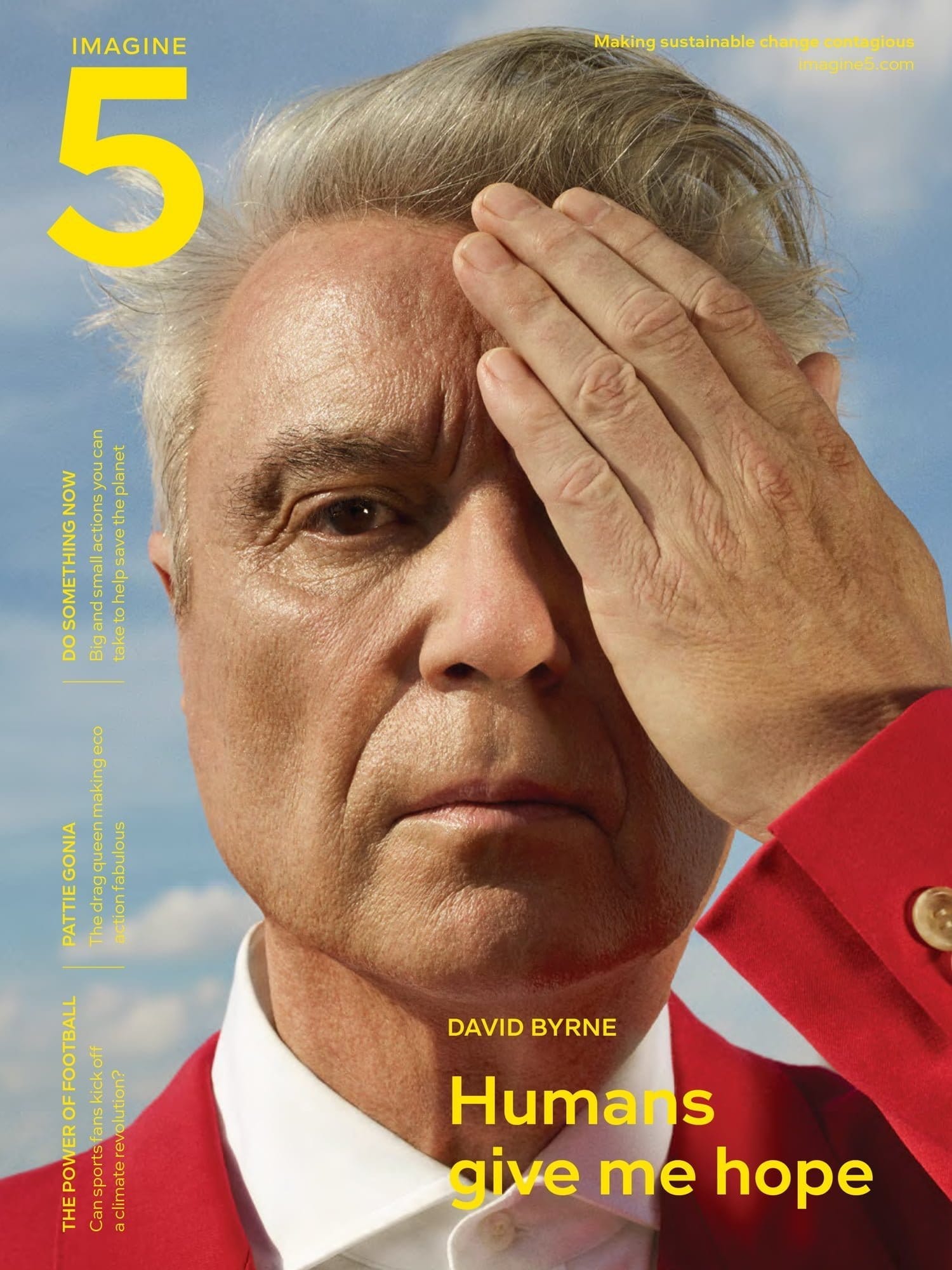 Imagine5 Magazine Purchase 2023 David Byrne