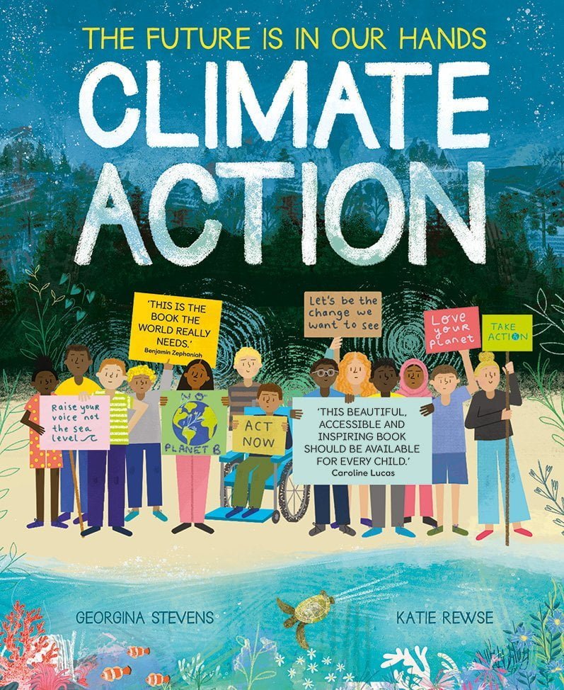 kids books children's books climate the future is in our hands climate action book cover