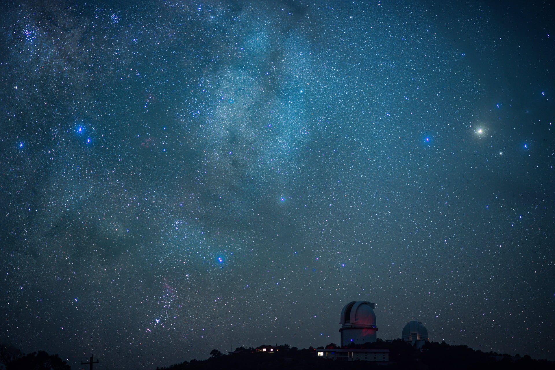 stargazing night sky light pollution timelapse