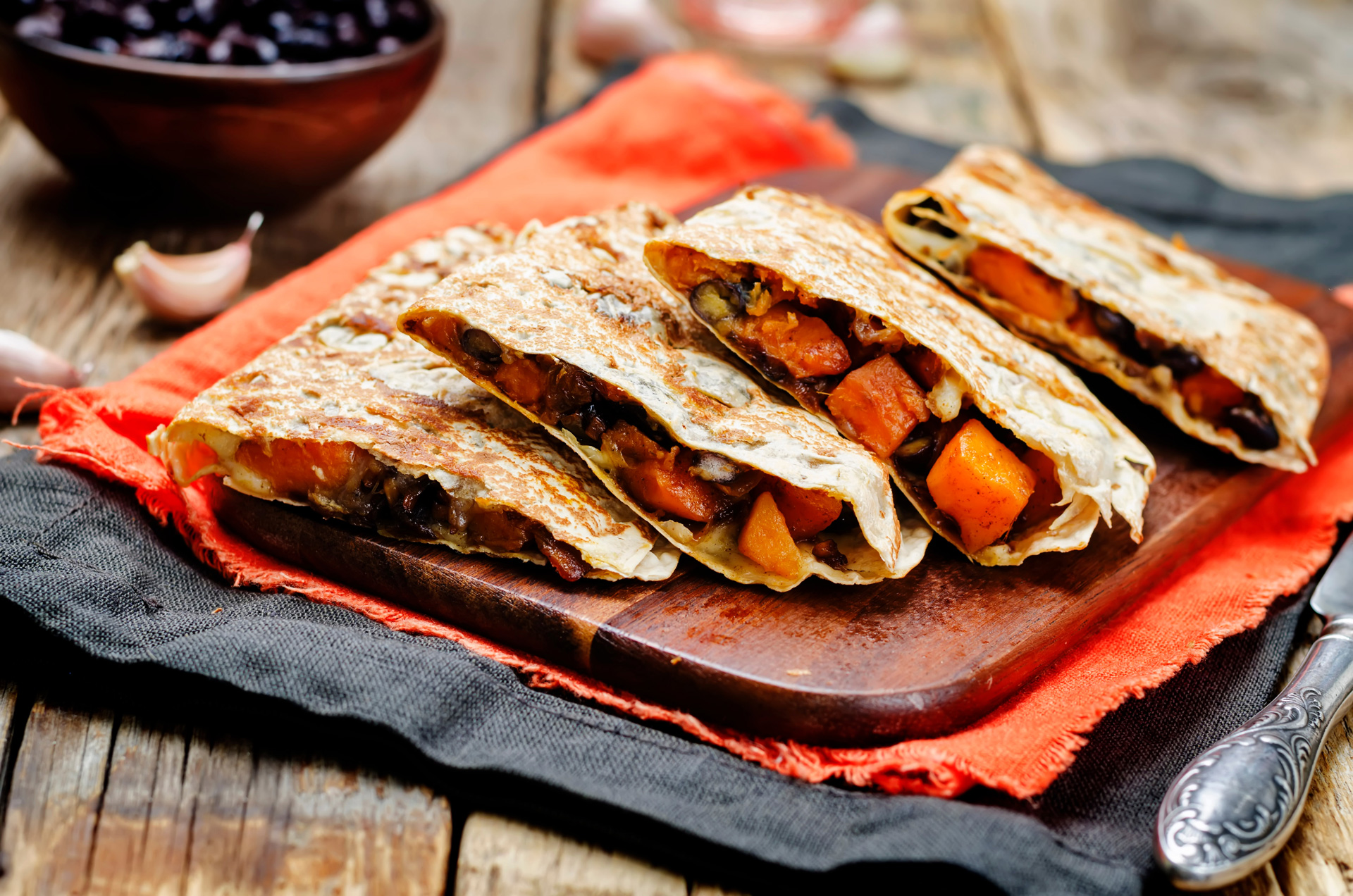 sweet potato quesadilla