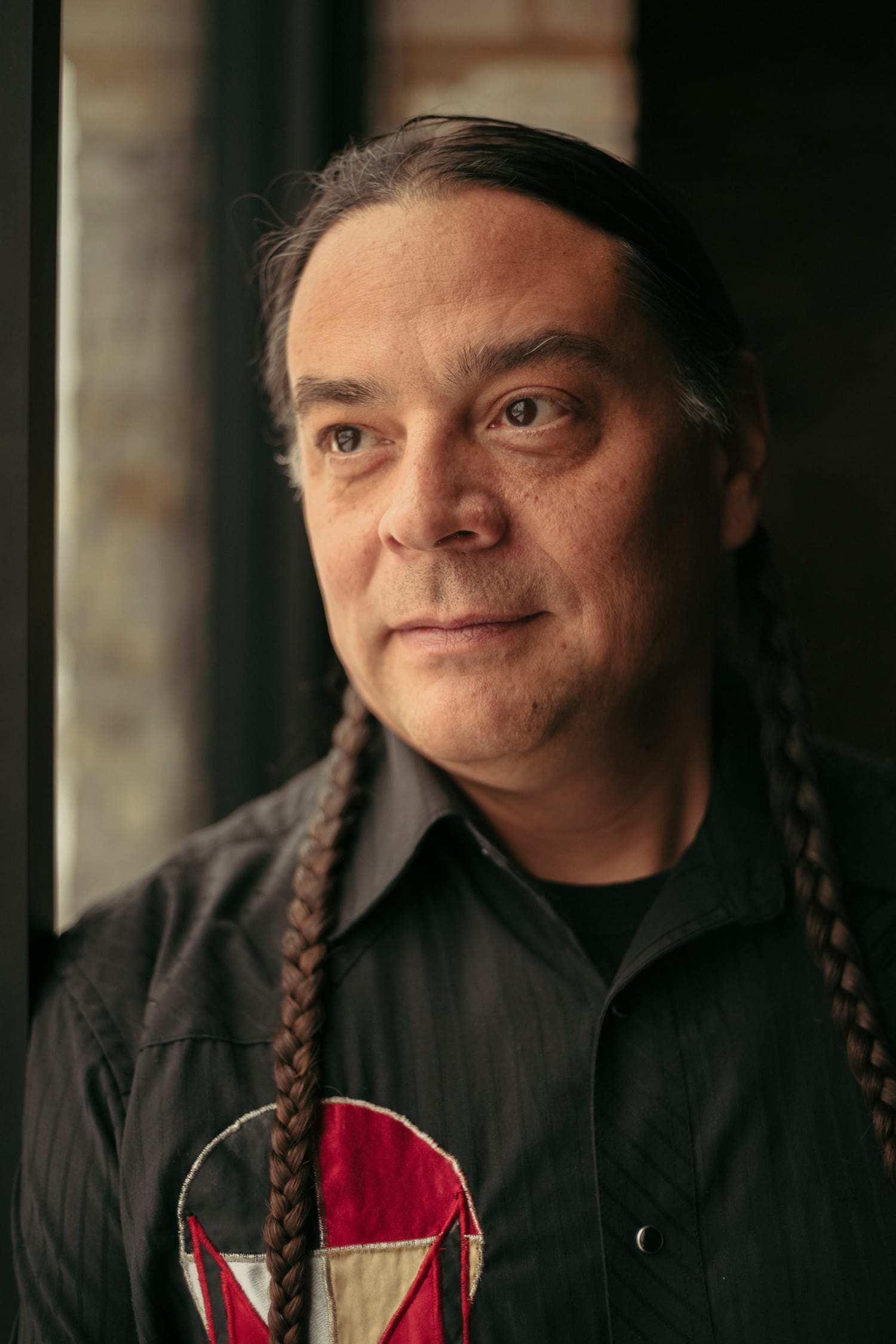 Close-up of Sean Sherman