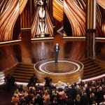 Jimmy Kimmel at the 96th Annual Oscars held at Dolby Theatre on March 10, 2024 in Los Angeles, California.