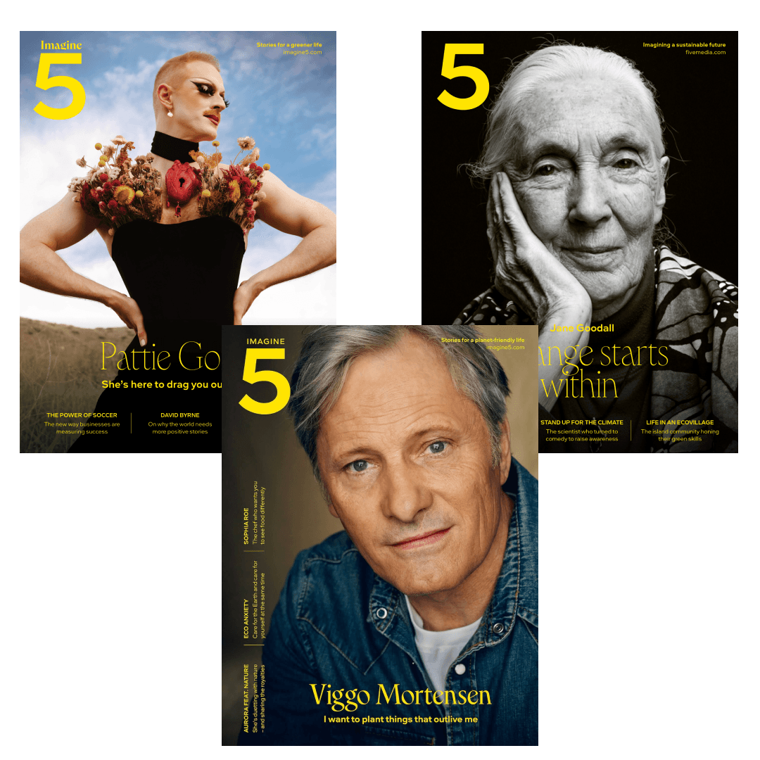 Trio Magazines With Pattie