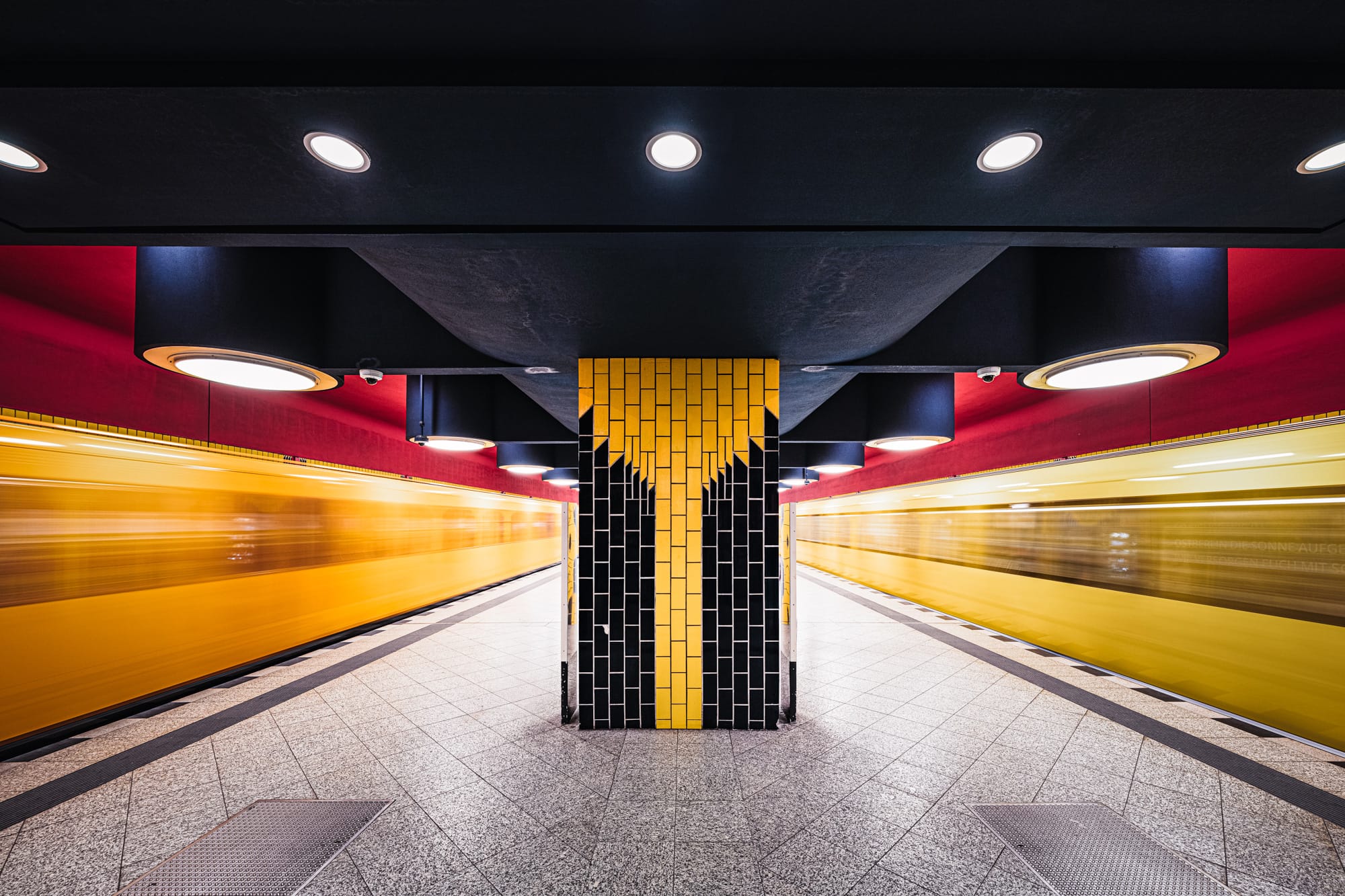 Subway Metro Station Berlin Richard Wagner