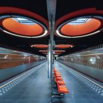 Subway Gallery Metro Station Bruxelles Pannenhuis