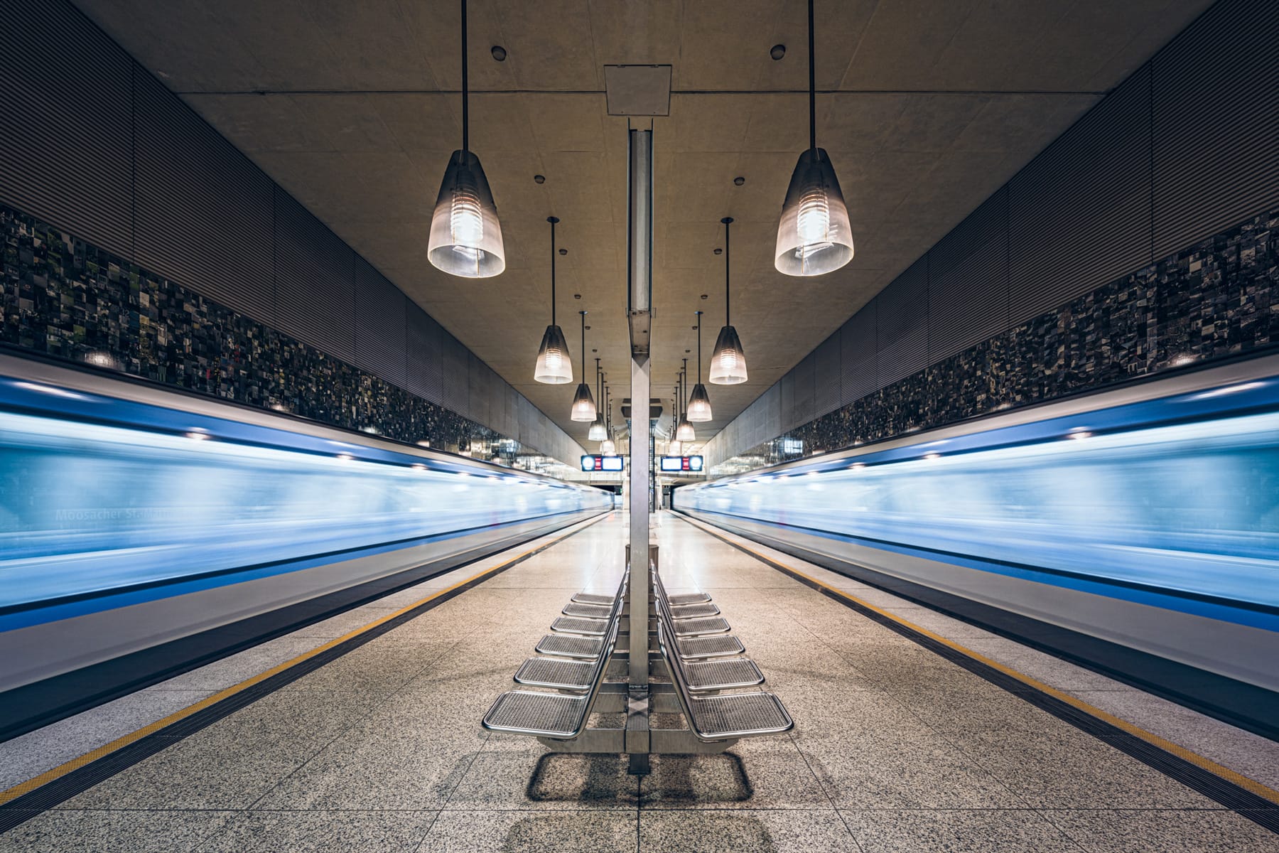 Subway Gallery Metro Station Munich Moosacher