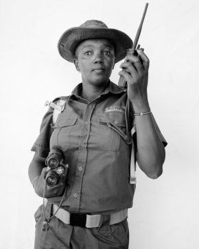 Kenyan wildlife protector captured by petra kleis