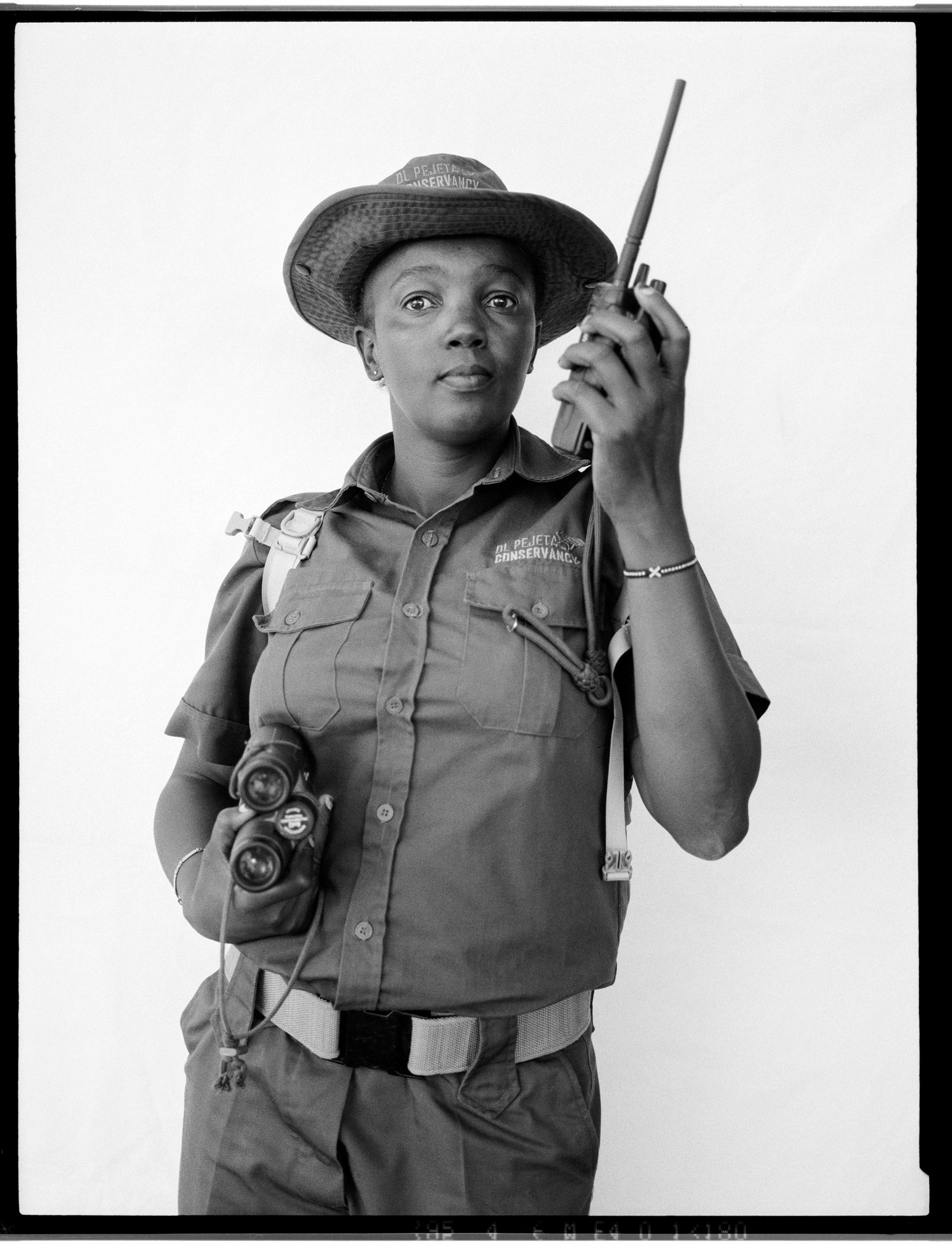 Kenyan wildlife protector captured by petra kleis