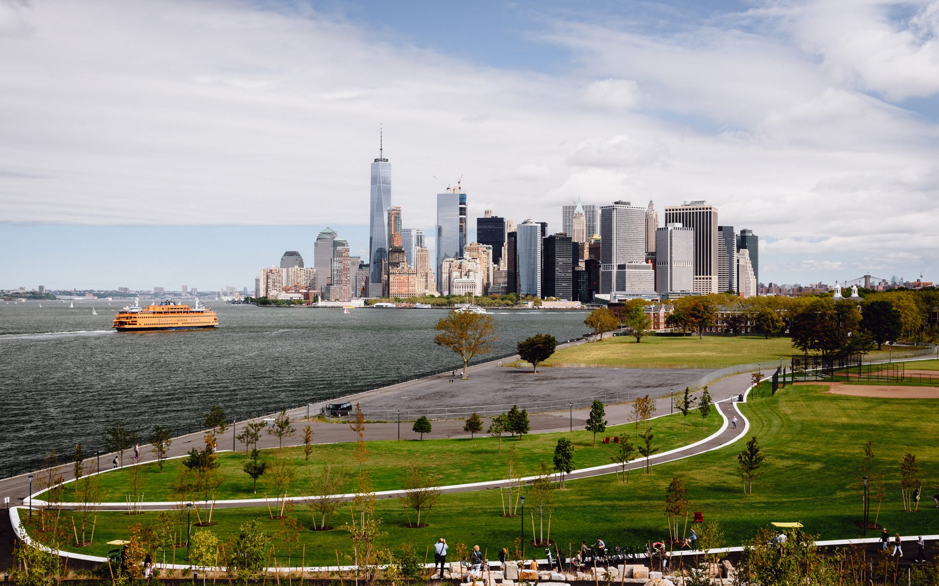 Governors Island. quietest places in New York