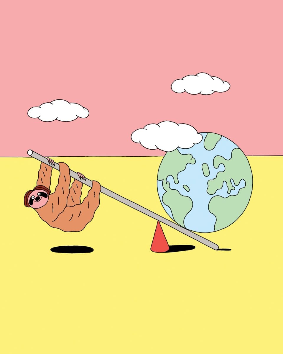 Lazy environmentalist
