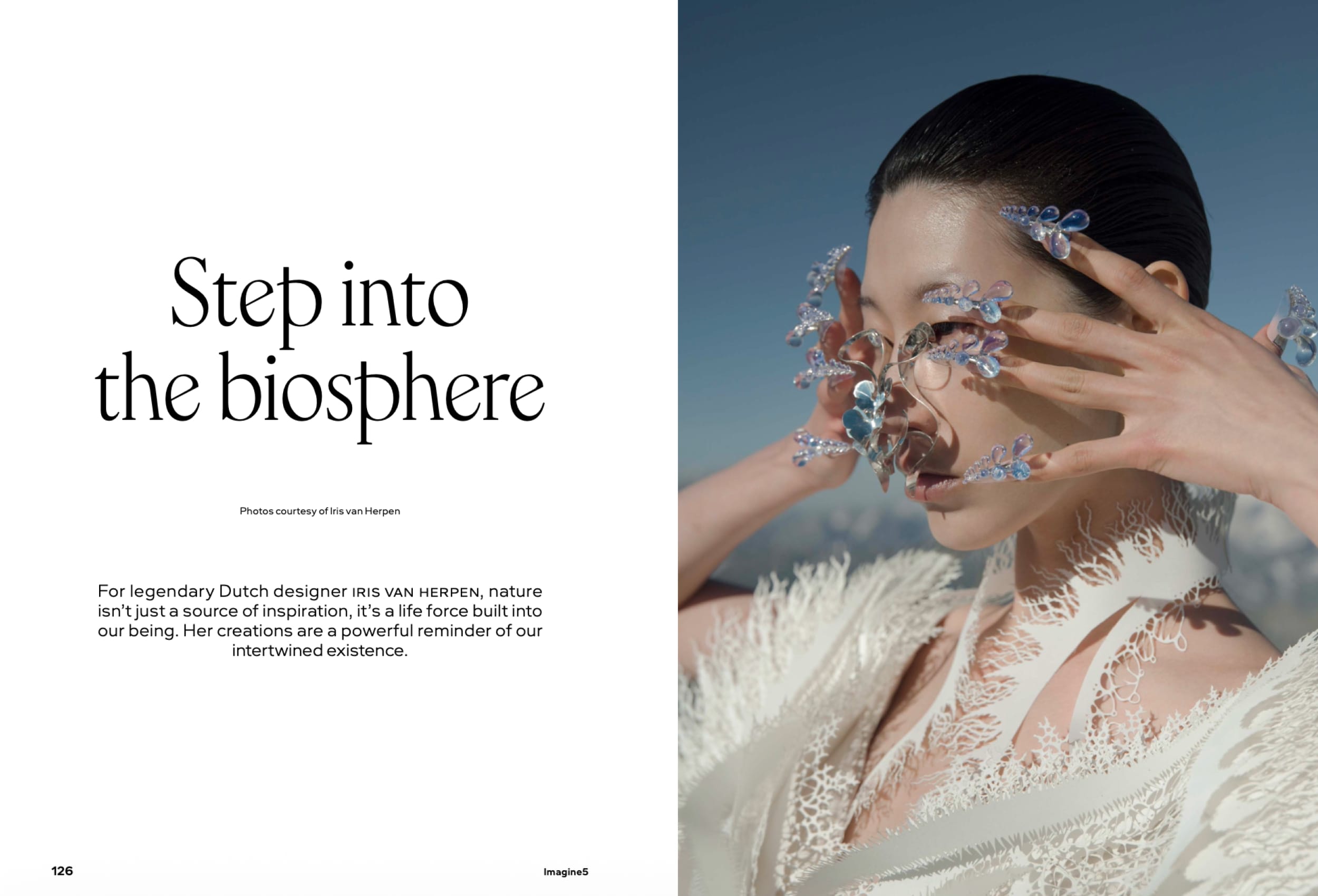 step into the biosphere volume 5 magazine page preview